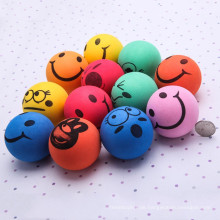 Multi-funktionale Lächeln Smiley Gesicht Stressabbau Meer Ball 6,3 CM Hand Handgelenk Bouncy Übung Ball Squeezing Entlüftung Ball Spielzeug